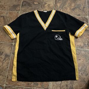 Vintage Pittsburgh Steelers Dental Scrub /Size M